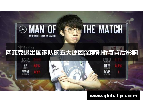 陶菲克退出国家队的五大原因深度剖析与背后影响